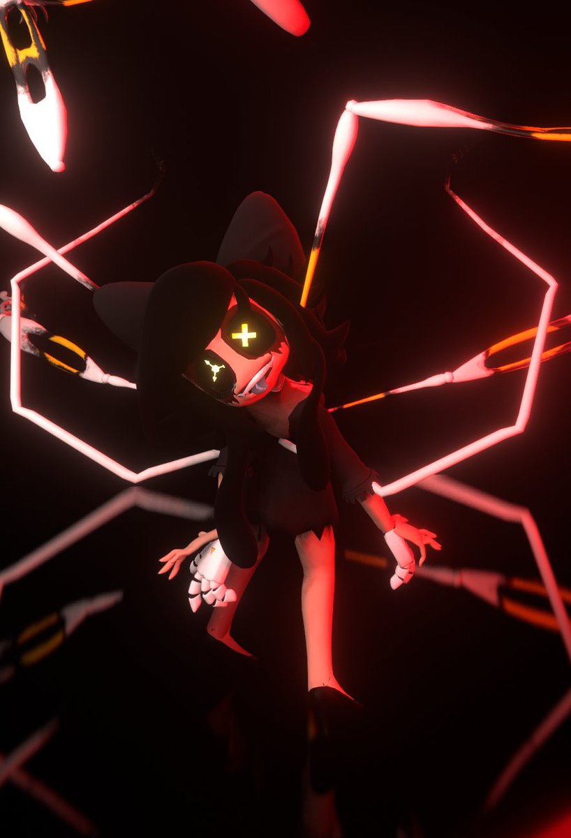 more cynessa, ft. starflare's tendrils cause i got bored lol #murderdrones #3dmodeling