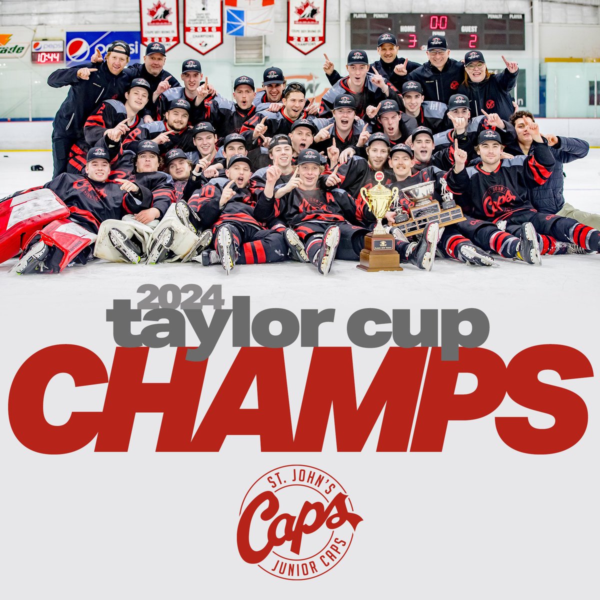 St. John's Junior Caps tweet media