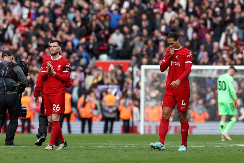 ❌Liverpool have fallen behind in 21 of their games this season. 😮Simply not good enough. #LFC #LIVCRY #PremierLeague
