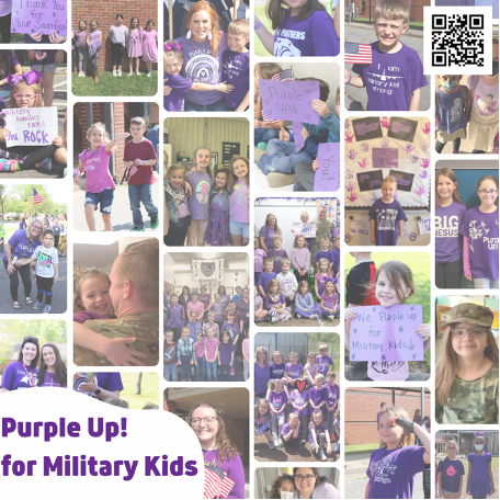 LMDLions's tweet photo. Purple Up! Wear purple tomorrow to support La Mesa Dale's military-connected students.  #LMDLionPride #LMSVHeart https://t.co/Tpcyr0zEuv