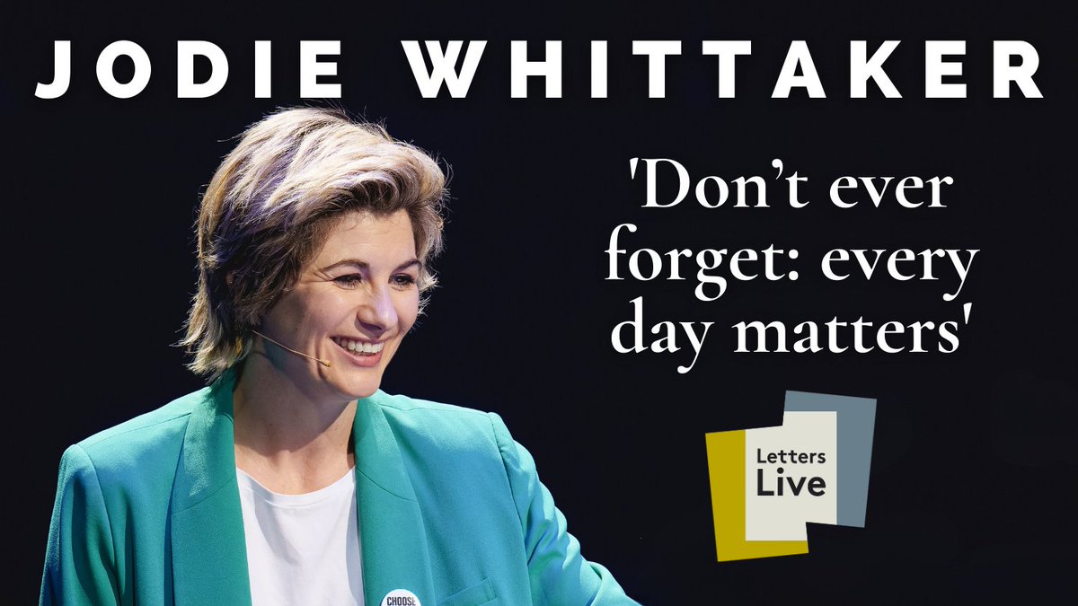 'Don't ever forget: every day matters' Heather McManamy died in 2015 from cancer, aged just 36, and as the end grew closer she wrote the following incredible letter, here read by Jodie Whittaker, to be shared with friends and family after her death: youtu.be/9tIthU5pLVI