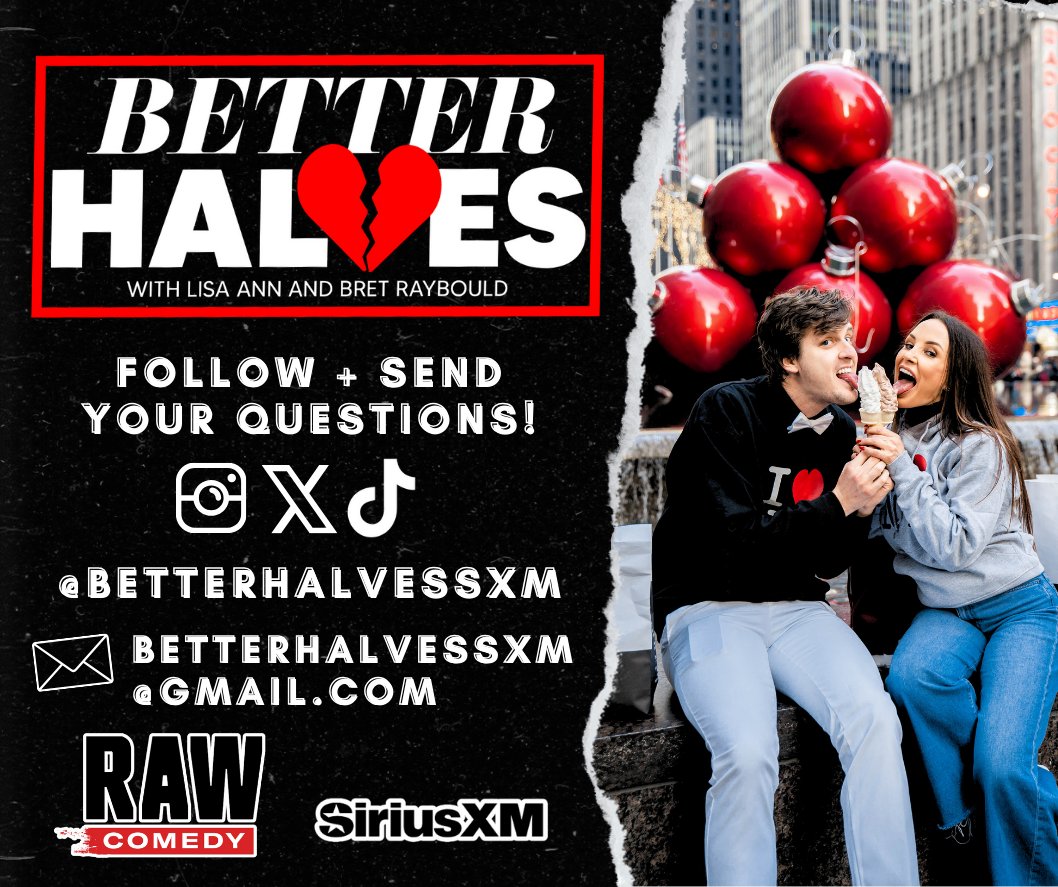 Seeking advice that's a little less 'Dear Abby' & a lot more 'Dear Chaos'? Send your questions to @BetterHalvesSXM 💔 on social or email betterhalvessxm@gmail.com. Our DMs are open 24/7—don't just stand there, slide on in! 🕺📩#BetterHalves #SiriusXM ➡️ linktr.ee/betterhalvessxm