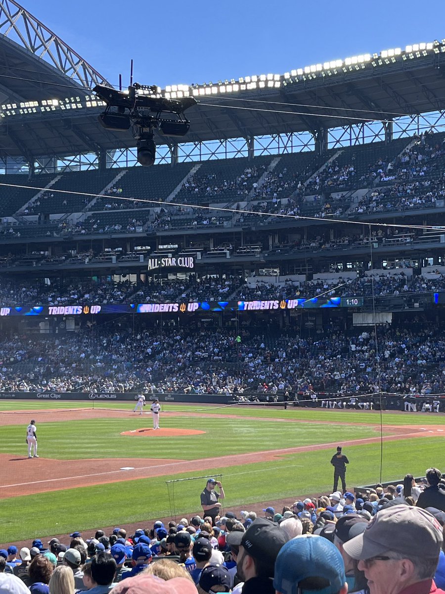 Great day at the ballpark! #GoMariners ⁦@Mariners⁩