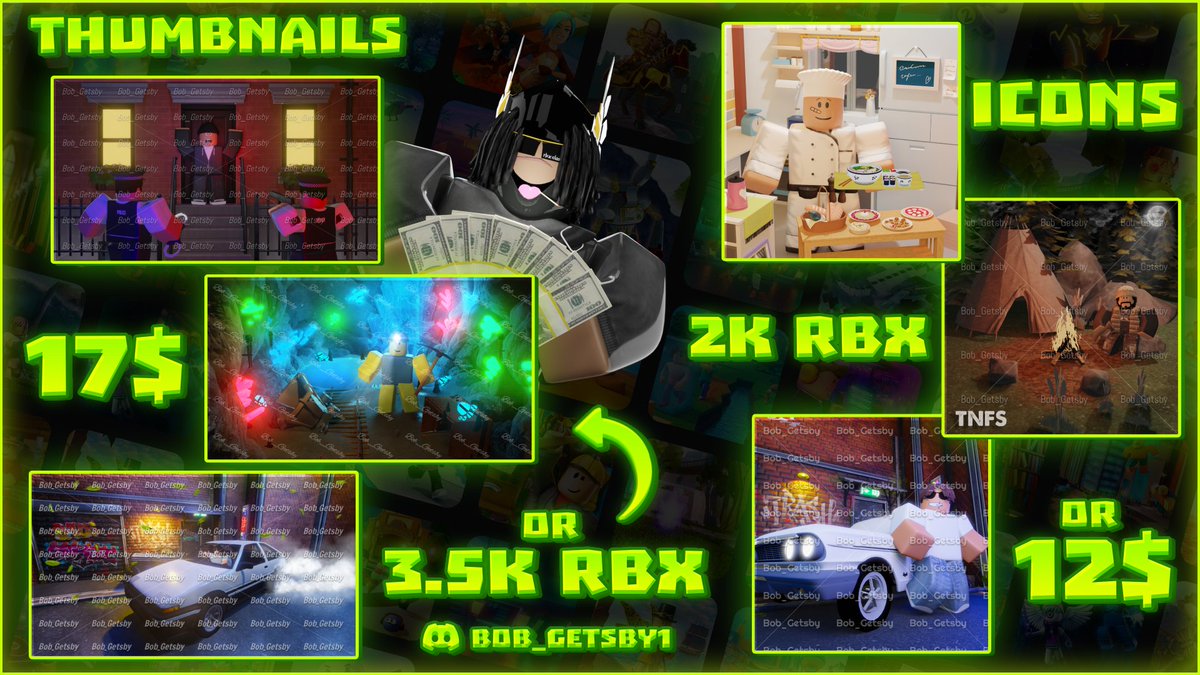 Bob_Getsby's tweet photo. My comissions r open again!
Feel free to dm me on discord
User: bob_getsby1
#RobloxDev #robloxart #RobloxDevs #roblox #RobloxGFX #RTC https://t.co/u5FWIjHRUr