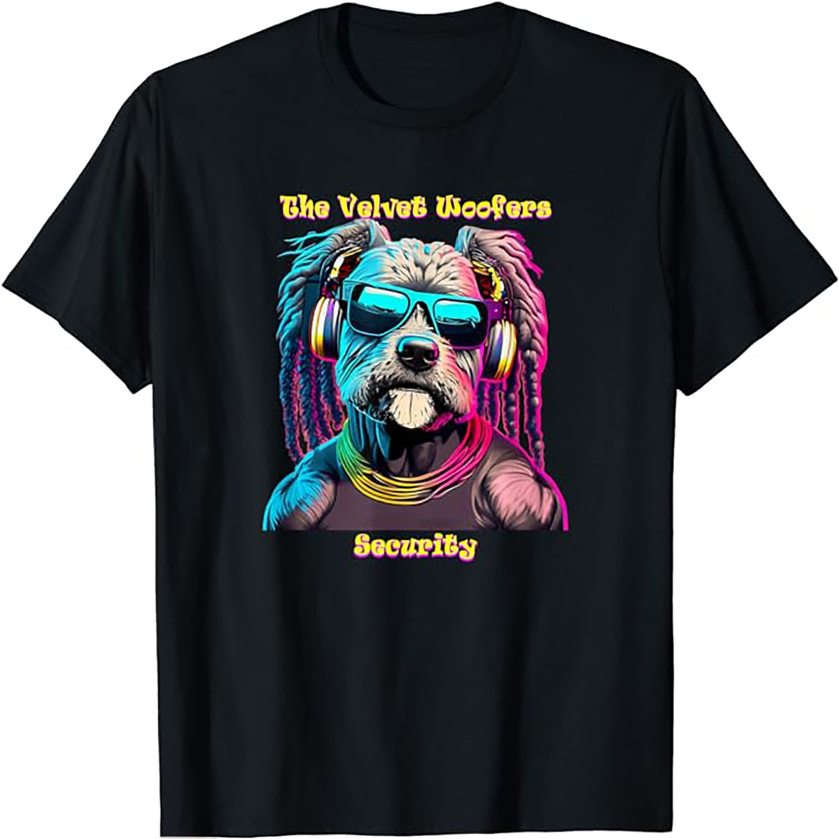VelvetWoofers's tweet photo. The Velvet Woofers: A Bark & Roll T-shirt. - Head of Security
#velvetwoofers #barkandroll #musicalpuppies #familyfun #familyfriendly #doglover #ilovedogs #funnydogs #tshirts #tshirt #headofsecurity #securityguard #bodyguard #bouncer
https://t.co/kDCAj8TcFy https://t.co/3QPP0worbS