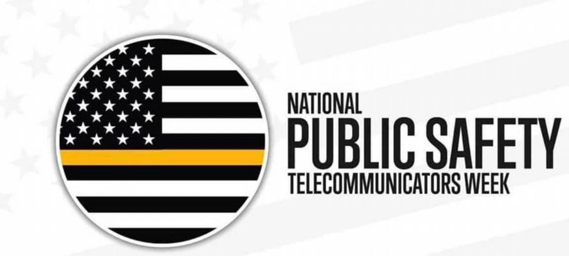 April 14-20, 2024 #NationalPublicSafetyTelecommunicatorsWeek! Thank you for your service.