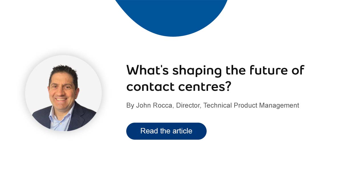 #ContactCentres are changing, with technologies like #cloud and #AI redefining the way businesses connect with customers. Here's a great article on the key trends influencing the evolution of the contact centre, and what they mean for businesses: spr.ly/6019w0gOL