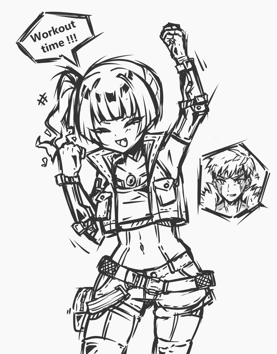 Workout time ! #XenobladeChronicles3 #ゼノブレイド3