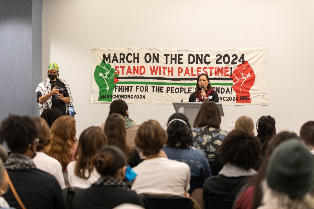 Join us in Chicago this August 19 and 21 as we march on the Democratic National Convention to stand with Palestine and fight for the people’s agenda.