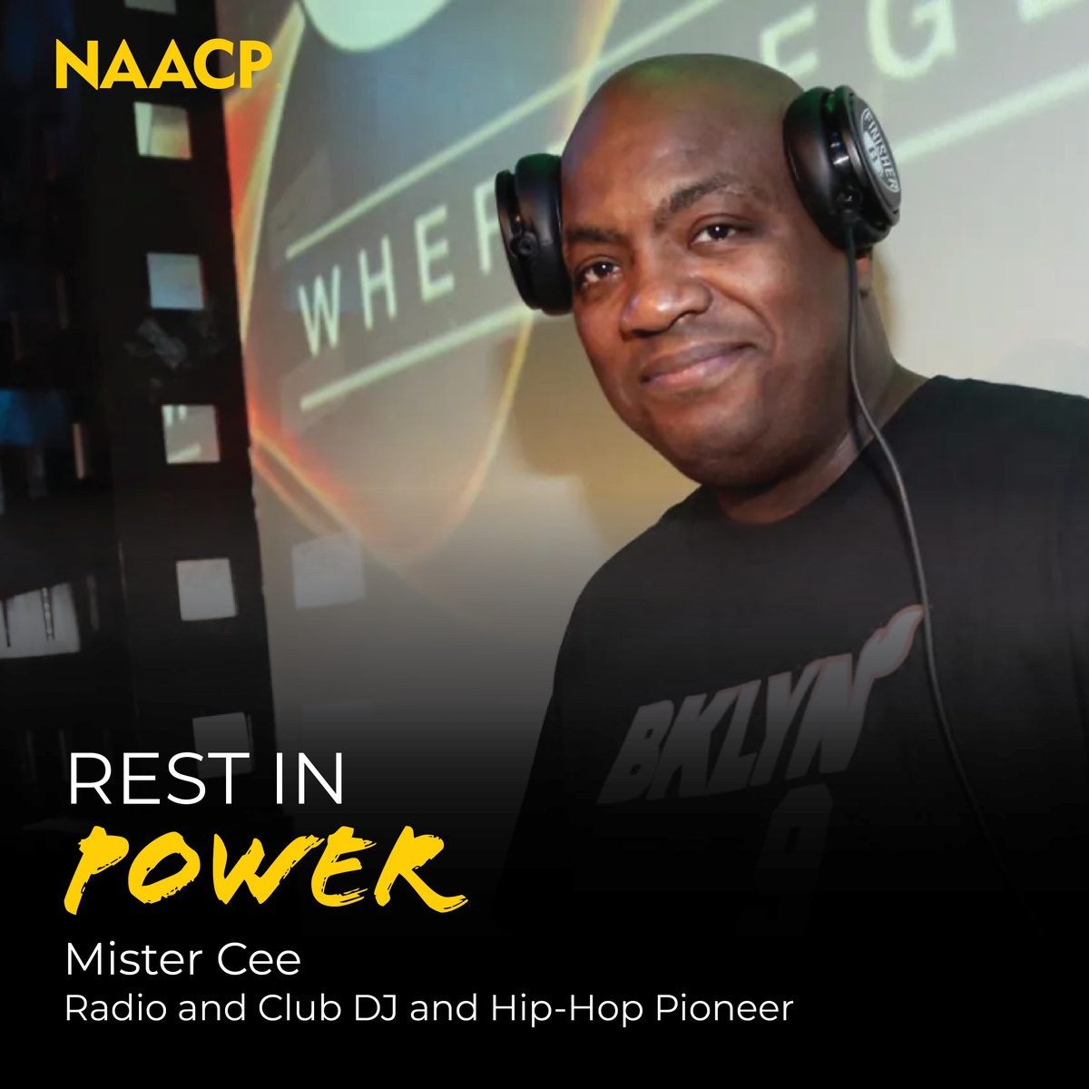 #RestinPower to the legendary DJ Mister Cee who passed away at the age of 57. Brooklyn's own Mister Cee was the official DJ for Big Daddy Kane and introduced us to the Notorious BIG. 

We’re sending his family and friends our condolences. 🖤