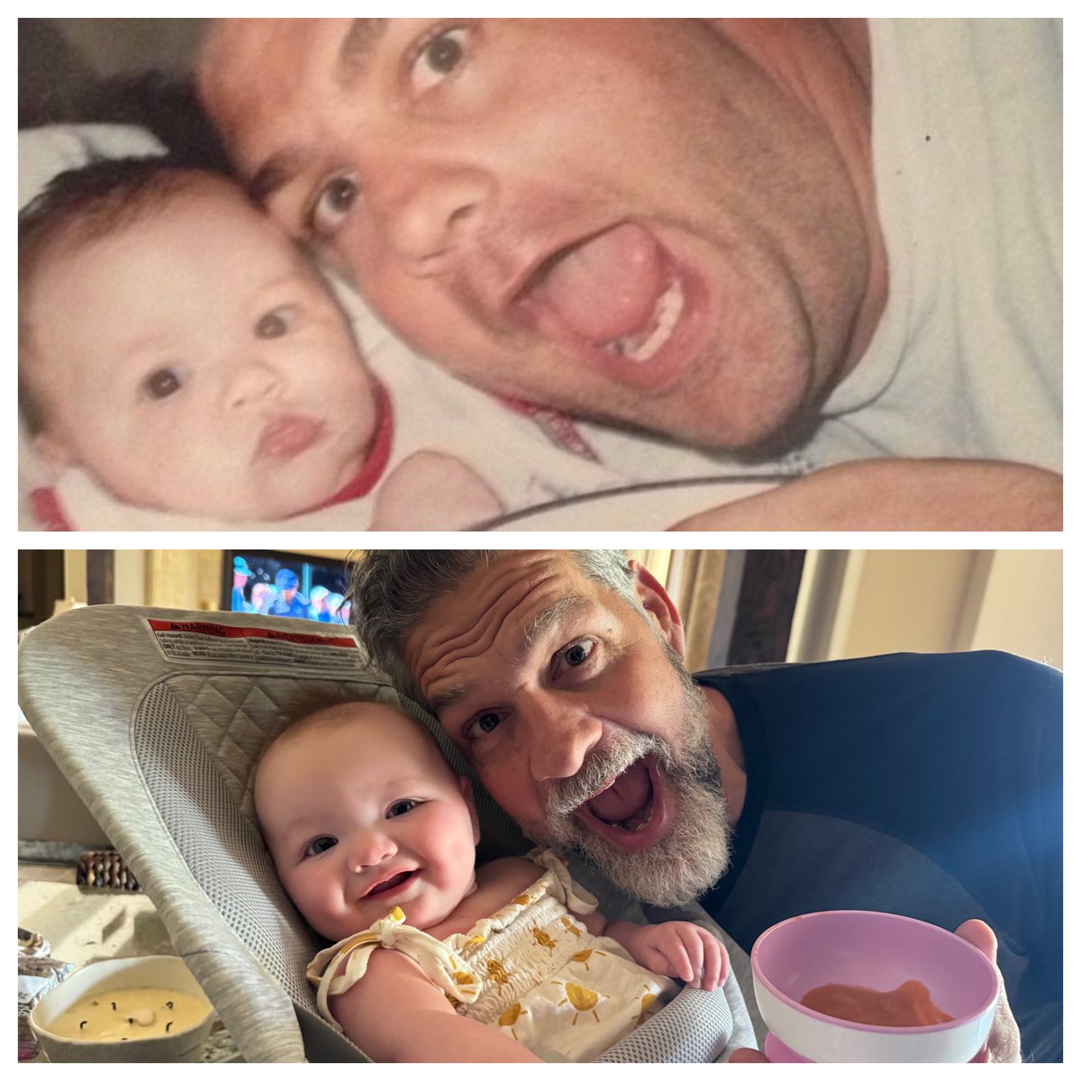 29 years apart! @SydGolic and @golic and now Alex and pappy❤️