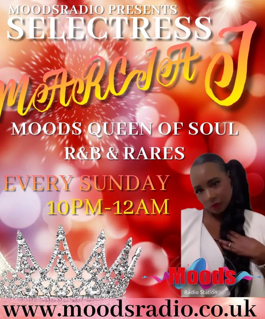 *UK COMMUNITY RADIO STATION*

TONIGHT
Join Selectress Marcia J 10pm-12am 🇬🇧

moodsradio.co.uk
⬆️Click here⬆️

#RandB #SlowJams #OnlineRadioStation #Music #TuneIn #SundayVibes #SundayNight #SundayMood #SundayMotivation