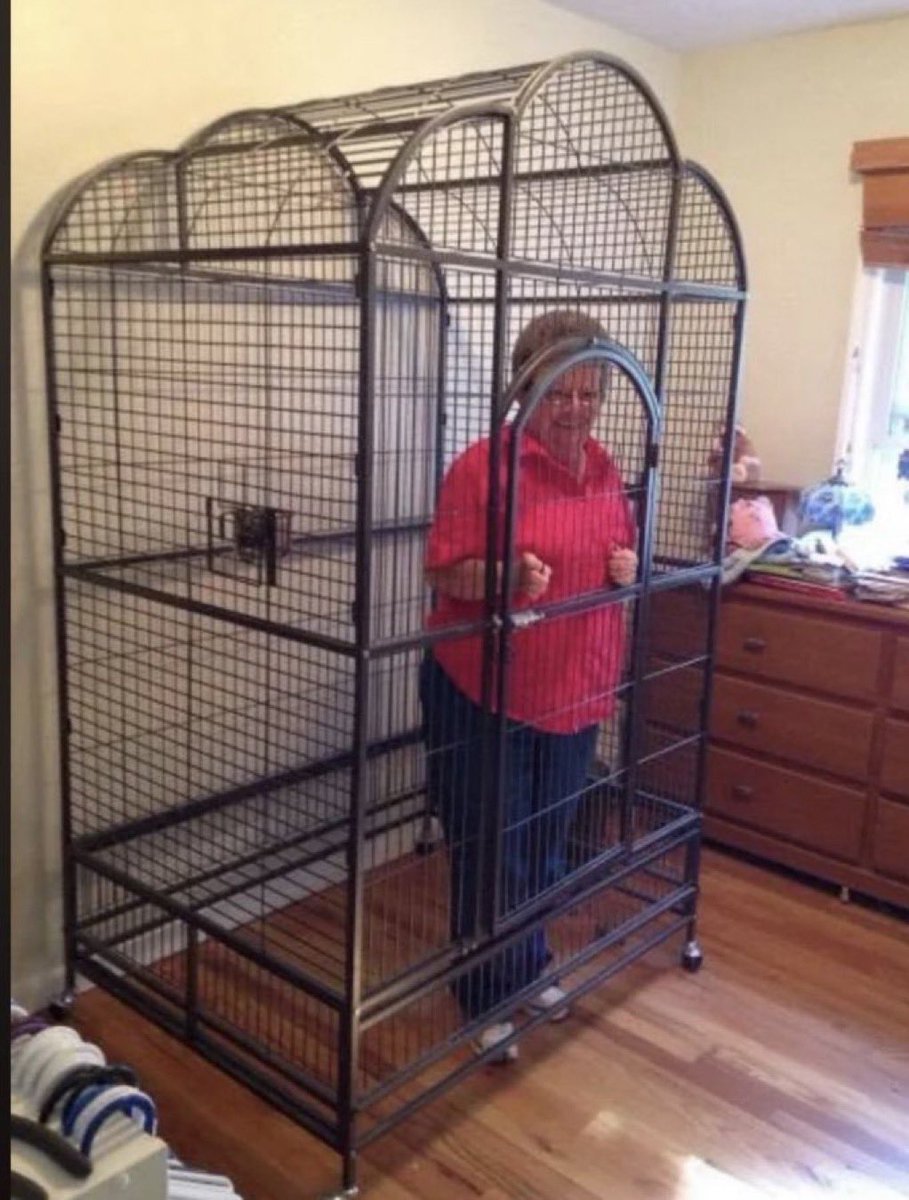 pinnislover's tweet image. Day 5 of grandma being locked in the cage until @B_greatb is a Friar. BJ, you’re the only one with the key to get her out. Please help her out, she is begging you! Thank you in advance! #thebj #sooncome