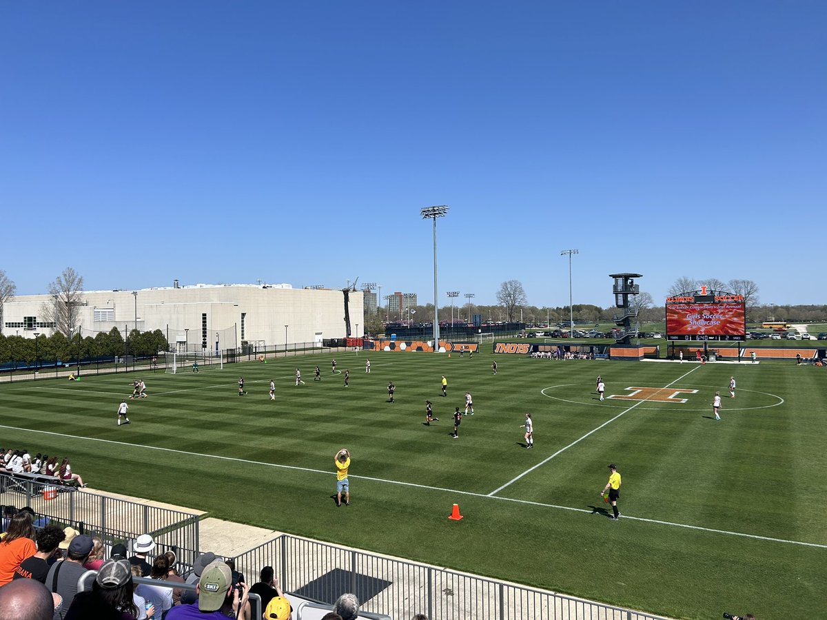 Great atmosphere at Demirjian Field today. Thanks to the U of I for hosting. Urbana played tough but the Sages came out on top 5-2. @ngpreps @Urbana116Super @Urbana116