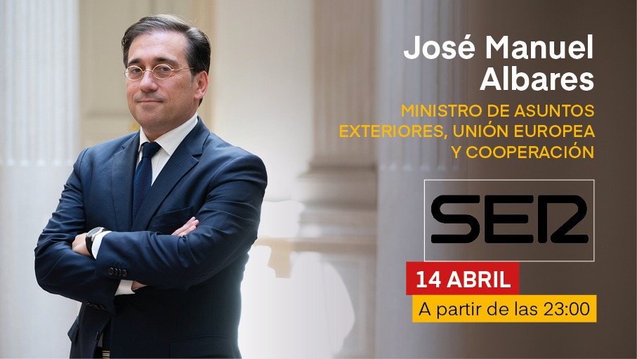 El ministro @jmalbares es entrevistado en el programa @Hora25 de @La_SER. 📻 En directo a partir de las 23h ⬇️ cadenaser.com/cadena-ser