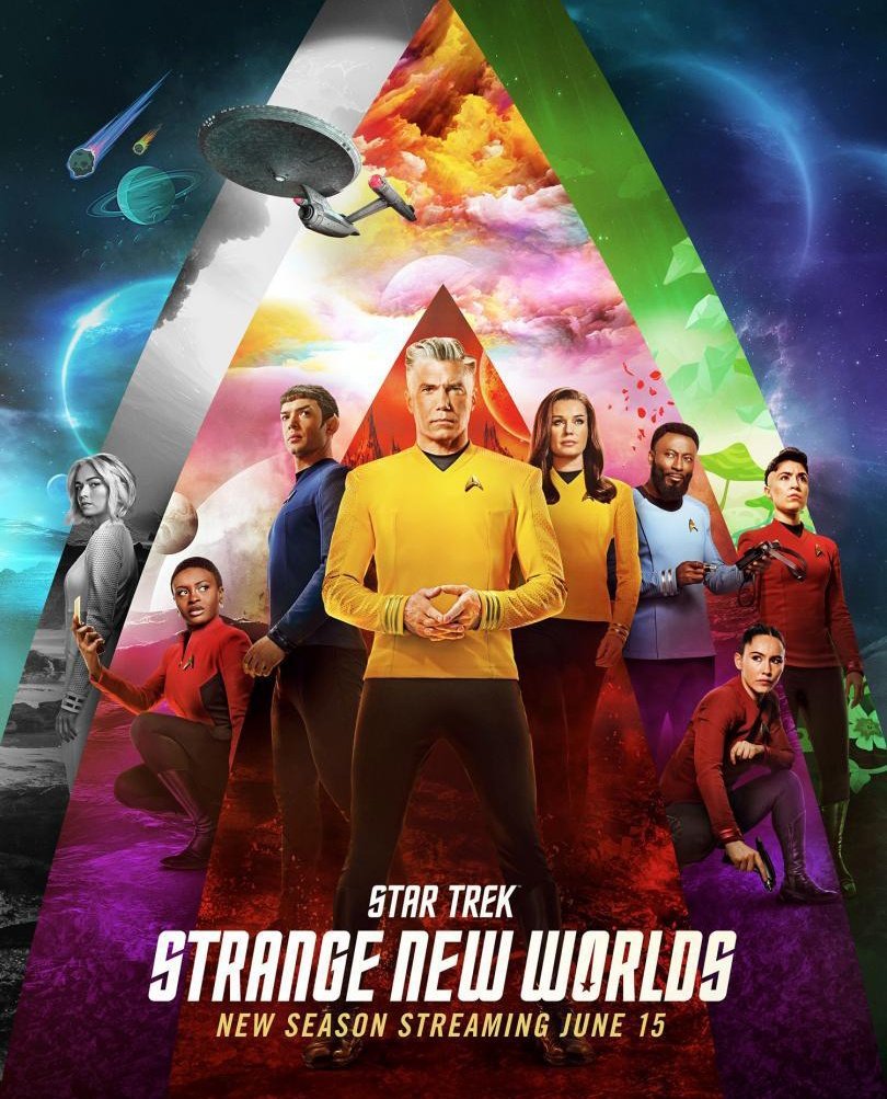 55) La serie #StarTrekStrangeNewWorlds ha sido renovada por una cuarta temporada en #ParamountPlus (vía DEADLINE)