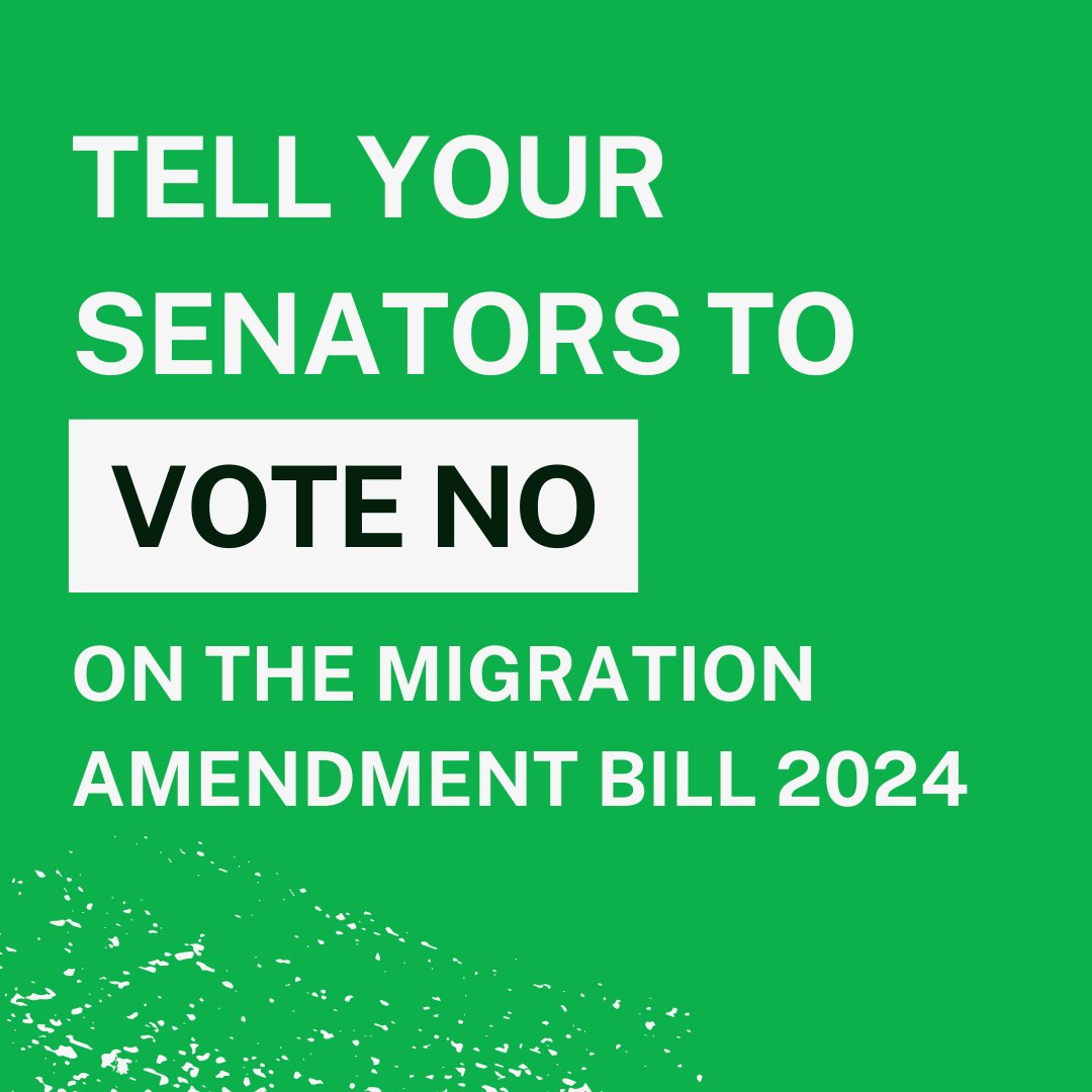 If this Bill becomes legislation, it will empower the Immigration Minister to direct individuals, under the threat of imprisonment, to return to countries where they fear persecution or death. Email your Senators now to tell them to vote NO: action.refugeecouncil.org.au/email_your_sen…