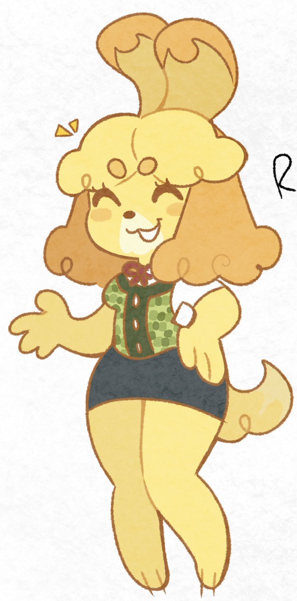 apparently these two are the same exact thing… woa…i didn’t know that…….. guess i have to retire from drawing isabelle now 😞