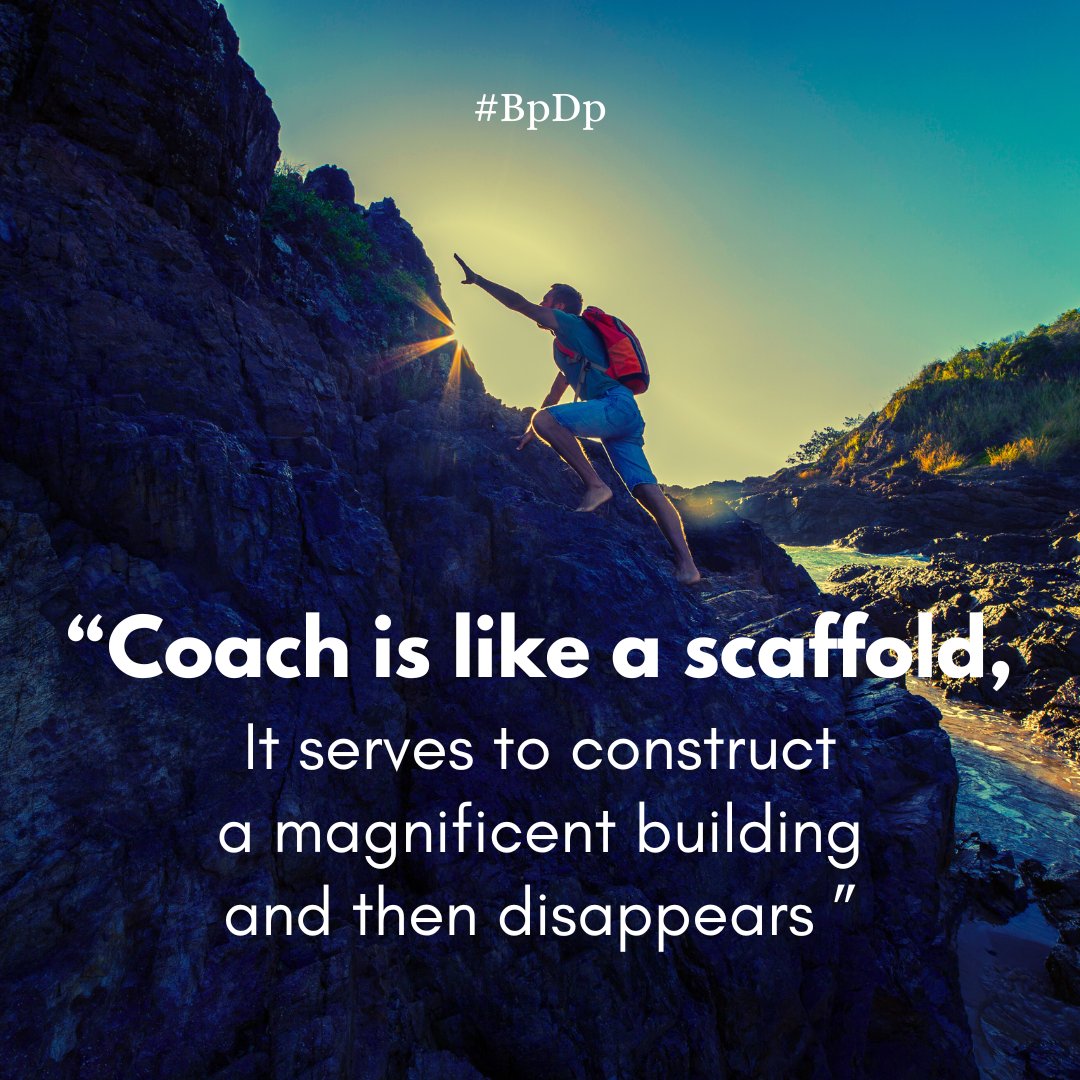 danielponraj's tweet photo. “Coach is like a scaffold,
It serves to construct
a magnificent building
and then disappears ”

#leadership, #entrepreneur, #motivation, #business, #success, #mindset, #inspiration, #entrepreneurship, #leader, #cheerleader, #leadershipdevelopment, #womenleaders, #worshipleader, #futureleaders, #followtheleader #motivationalquotes, #quoteoftheday, #business #management