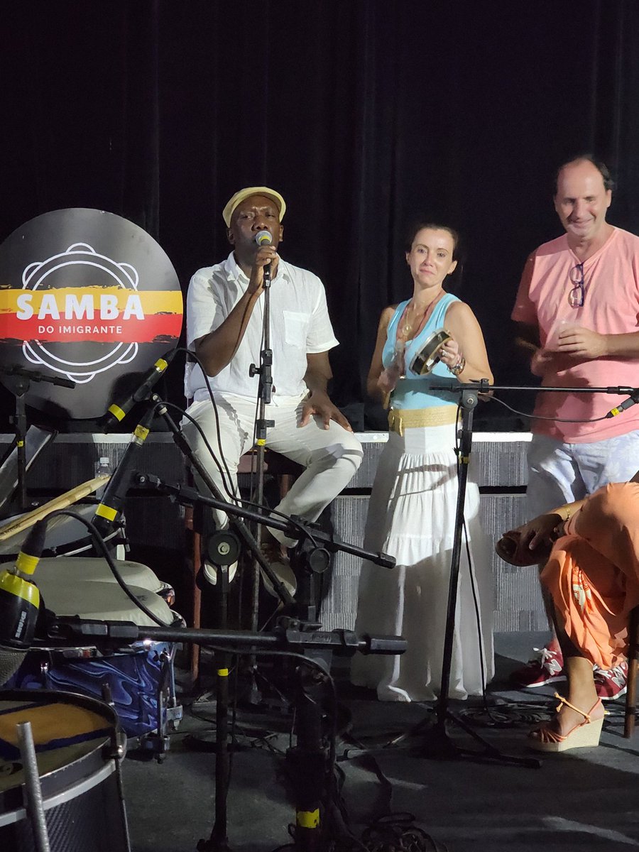 Hoje celebramos a primeira edição do samba do imigrante na Casa de Espanha do Rio de Janeiro. Vai ter mais e cada vez melhor. São maravilhosos esses eventos para conetar nossas culturas e nossas pessoas ❤️🫶🏼🇪🇦🇧🇷