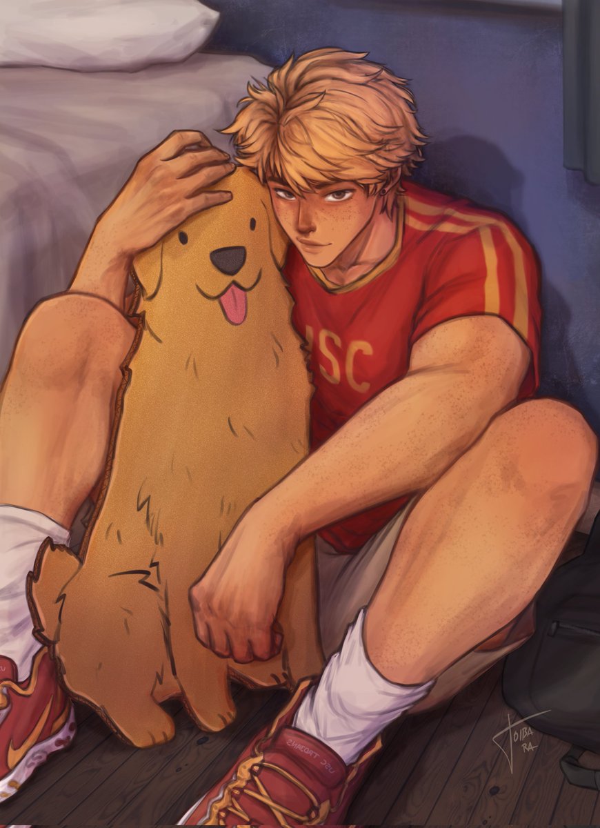 Trojans' precious puppy and the other one is Barkbark 🐶
#tsc #thesunshinecourt #jeremyknox #jerejean #aftg