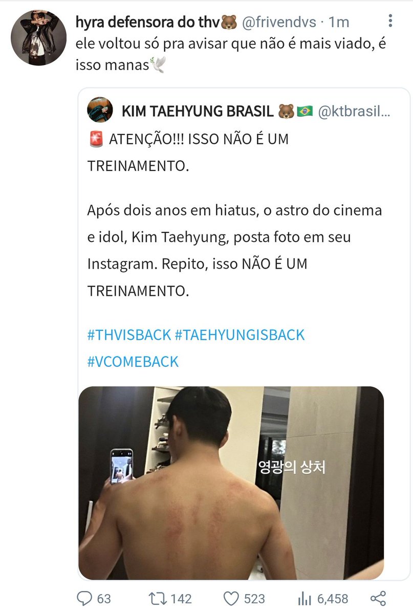 minrina_'s tweet photo. ⭐ — taekook au: essa é sua raça também?

Onde Kim Taehyung, um idol e ator que estava em hiatus por dois anos, volta com surpresas e revelações para seus fãs. Inclusive, sua verdadeira sexualidade. https://t.co/rRPFEXDyWh