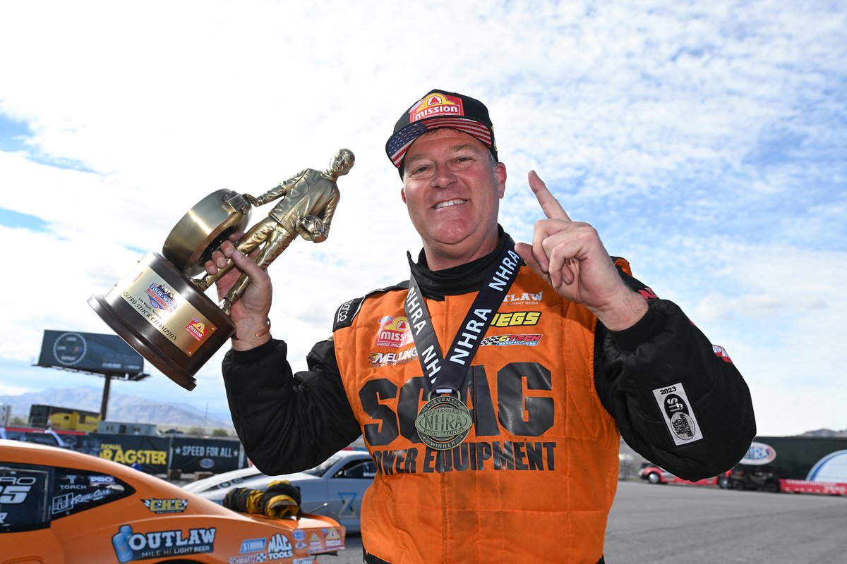 Jeg Coughlin Jr. returns to the winner’s circle! #Vegas4WideNats • @MissionFoodsUS • @EliteMotorsLLC