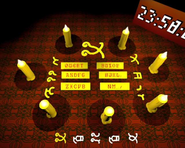 1y1e's tweet photo. I have Ludum Dare'd once again! Play and rate "Runic Distractions" online here (but you'll need a keyboard):
https://t.co/pjcKf9rJwS

--
Talking of "summoning", excuse me while I extend my fingers and wiggle them over the algorithm: #LDJam #LudumDare #ld55 https://t.co/5fbaOeUWNh