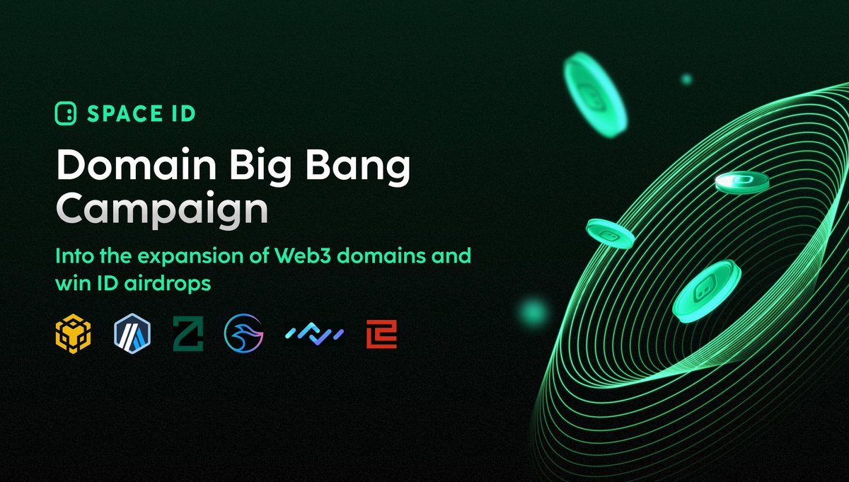 Domain Big Big Bang 🚀

4 Waves, with a total of $23,000 worth of ID up for grabs! Read on to learn about details and timings for the waves!

Campaign Dates: April 15th - May 15th
💰 HUGE Total Prize Pool: $23,000 ID up for grabs!

Visit our campaign page for the full scoop: