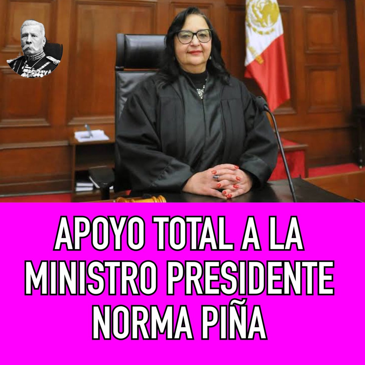 Rescatemos a MEXICO, solo HAY UN CAMINO: #MiVotoParaXochitl1 y para la Ministra Norma Piña todo el apoyo.