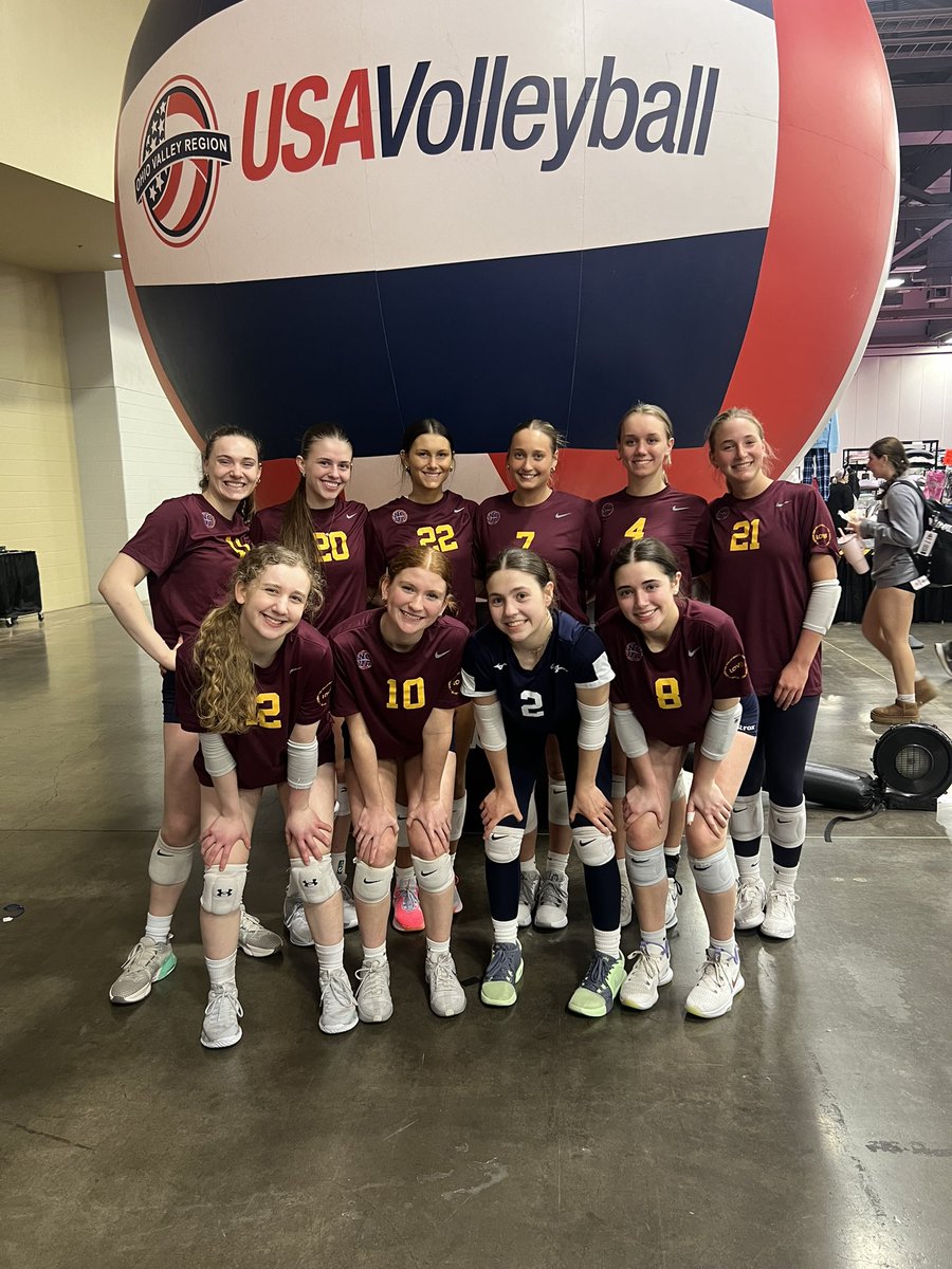 17N has officially punched their ticket to the 2024 USAV Girls National Championship! Consistent and resilient play led this amazing team to victory this weekend! Get ready, Vegas, here we come! #WTD #theNOVAway #LOVBclub