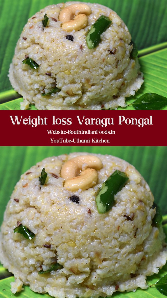 youtu.be/FDoGgePAGz8
Varagu arisi pongal-10 Min Proso Millet Breakfast-Dinner Recipe in 10 min