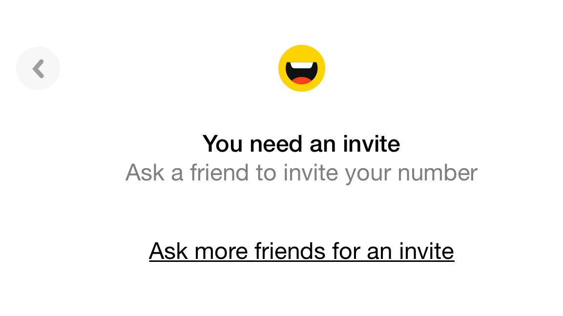 I think Airchat is experiencing some issues with invites. They turned it off earlier and then I got the 'gift' icon back, but everyone I've sent the invite is telling me they're stuck at the app download where it say they still need to be invited Send me a DM or email with the…