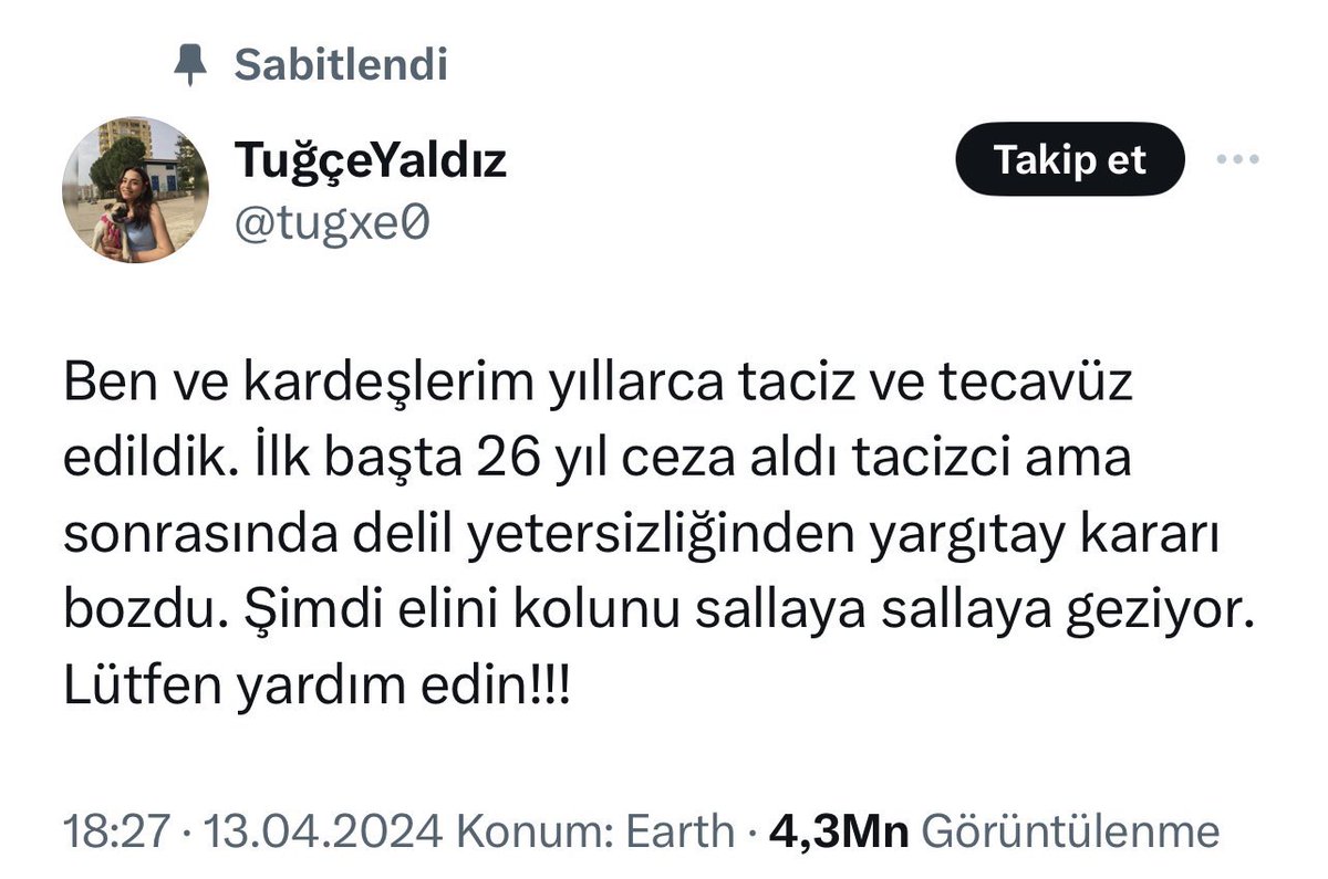 Sesi çıkmayan herkesin sesi olmak zorundayız.

Bugün Tuğçe'nin sesiyiz!

#TuğceninSesiOl