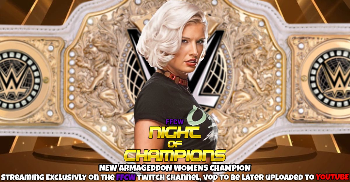 #ANDNEW #FFCW #NIGHTOFCHAMPIONS #TONISTORM