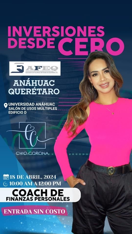 AFEQAC's tweet photo. La 𝐶𝑜𝑚𝑖𝑠𝑖𝑜́𝑛 𝑑𝑒 𝐸𝑙 𝐿𝑎𝑑𝑜 𝐻𝑢𝑚𝑎𝑛𝑜 𝑑𝑒𝑙 𝐹𝑖𝑠𝑐𝑎𝑙𝑖𝑠𝑡𝑎 te invita a participar de esta interesante charla que será imprtida por la Coach de Finanzas Personales Chío Corona

Informes y Registro:
https://t.co/bC2fxfd1m8
(442) 215 4047
contactoafeq@gmail.com https://t.co/5sezfIkqid