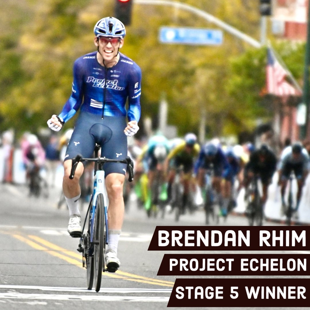 Results for Pro Men Stage 5: @CityofRedlands Sunset Loop 🥇 @brendanrhim (@proj_echelon) 🥈 Brody McDonald (@Aevolo_Cycling) 🥉 Tyler Williams (Denver Disruptors) 📸 @veloimages #RedlandsClassic