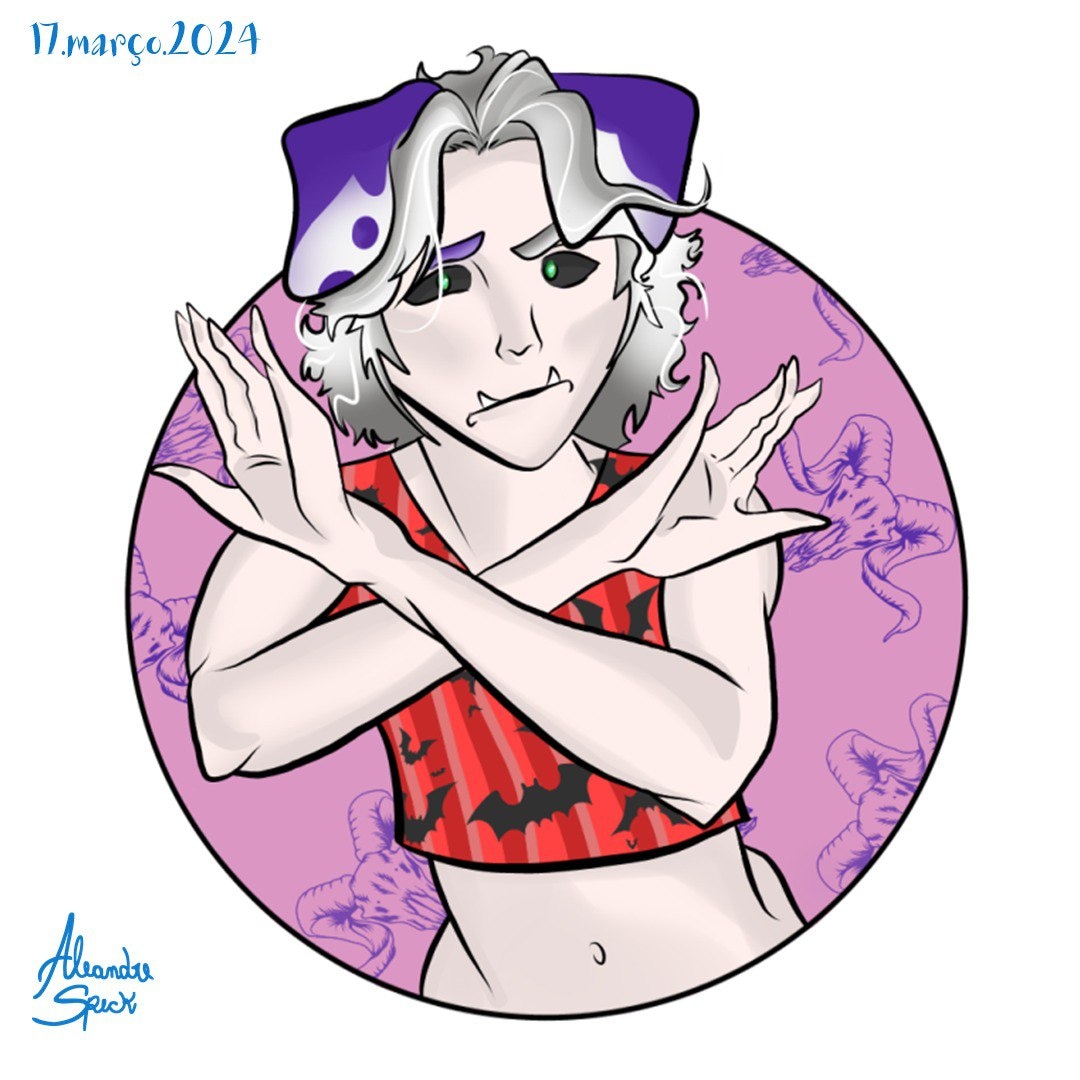 Aleandre_Speck's tweet photo. I played with the colors, and this time, yes, it was supposed to be a dog, something similar to a Dalmatian breed. https://t.co/mOnBylWKZt