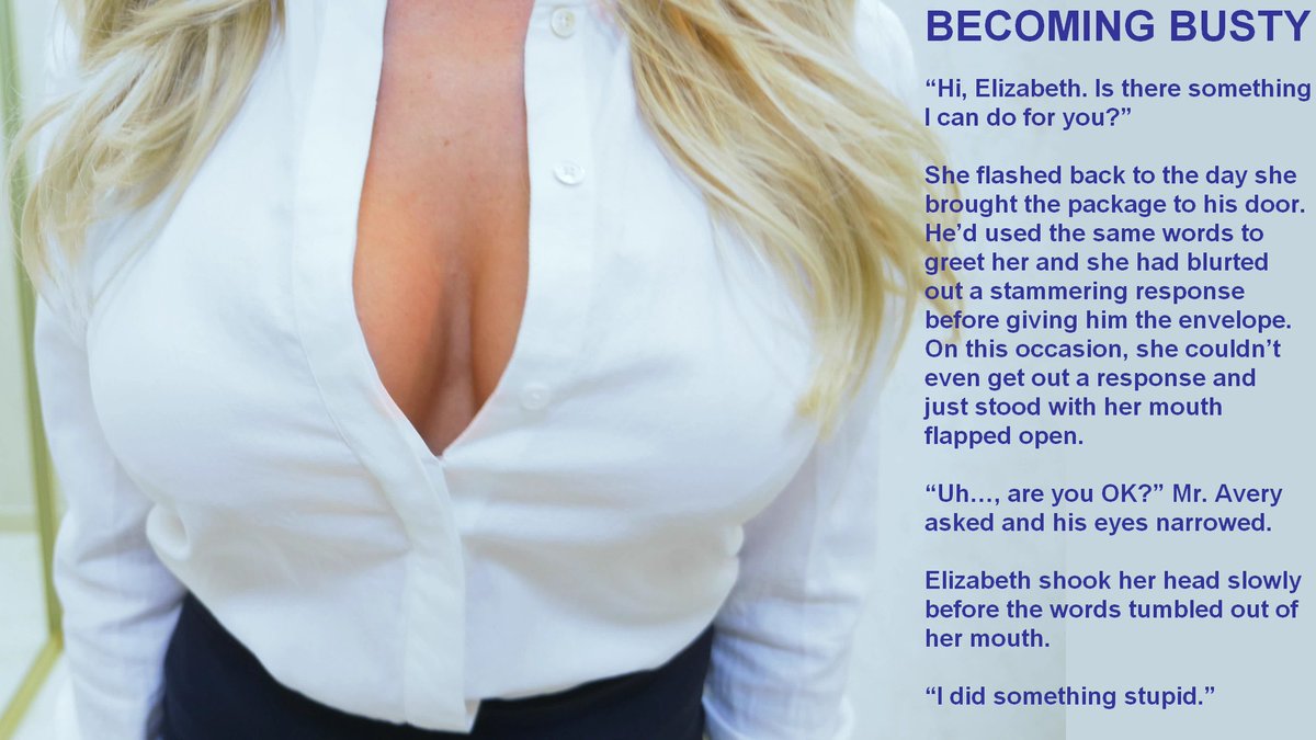 Opening Mr. Avery's package was wrong, but it revealed his taboo fetish and provided the opportunity for Elizabeth to do more than fantasize about him! 🔖mybook.to/BecomingBusty #KindleUnlimited #Hucow #Storyx18plus #IndieApril