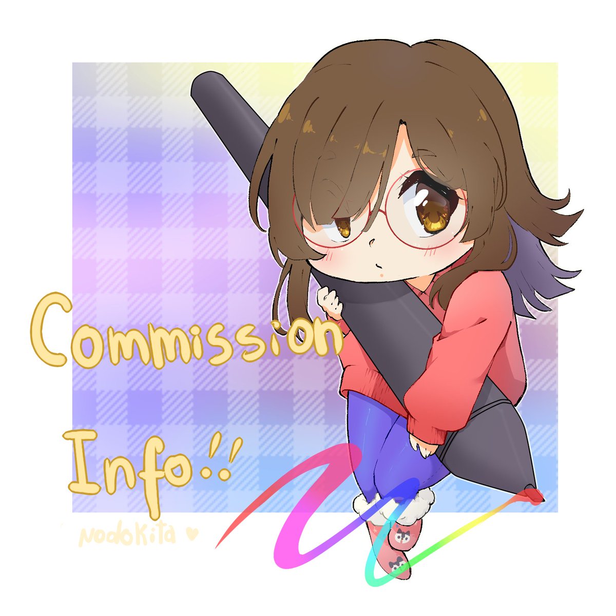 ✧┊Commission Info ✮⋆˙
🧇Buenas, aquí está la actualización de la información de mis comisiones, cambié y agregué un par de cositas.

˚❀Recuerden que mis comisiones siempre están abiertas.

Usaré este post para dar cualquier información.

Información: nodokita.carrd.co