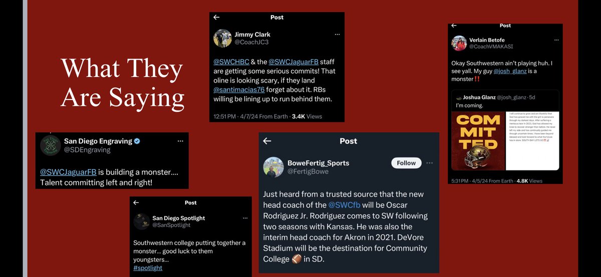 Sunday Spotlight: #GoLEFT👈🏽

#WhatTheyareSaying👀
#PlayInTheSouthBay☀️🏈