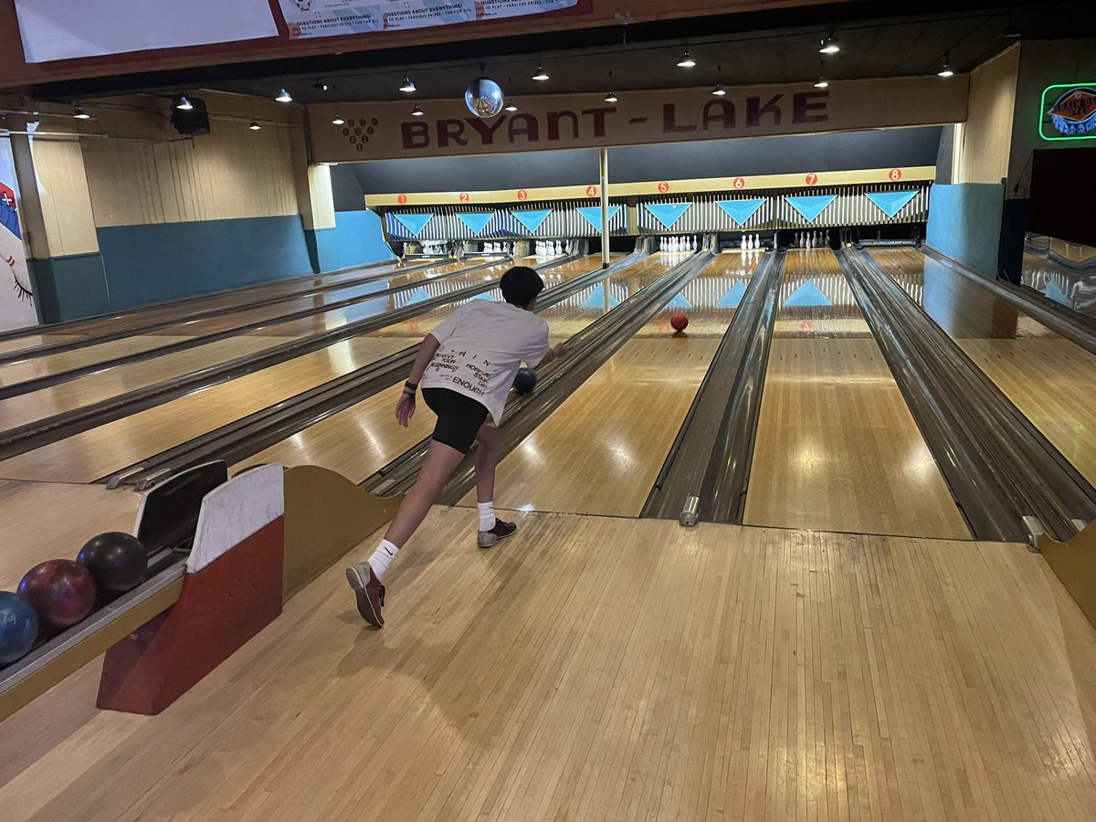Day wrapped up with some fun at the bowling alley!