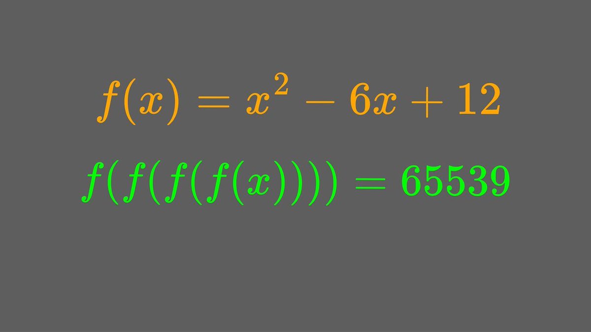 Math Challenge | Solving An Interesting Nesting Equation 
#mathchallenge #mathexam #quadraticequations
youtu.be/Oa3_hHE6X20?si… via @YouTube @Apple @GoodnotesApp