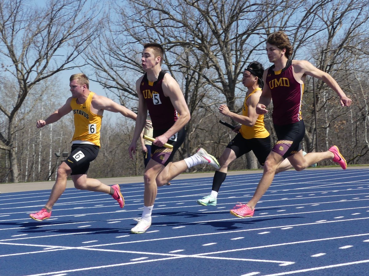 Busy Weekend on the Track Wraps Up For Both @UMDTFCC Teams From California to St. Paul Results: umdbulldogs.com/news/2024/4/14…