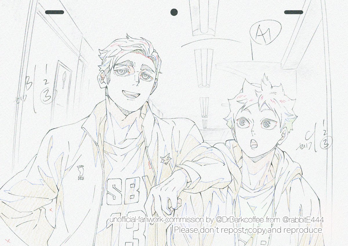 DrDarkcoffee's tweet photo. TOBIO-KUN. WOULDJA MIND NOT PINKIN’ A FIGHT WITH MY WING SPIKER, HMMM????  【FAKE NEW HAIKYUU MOVIE LEAKING】 https://t.co/byzlmUTPiT