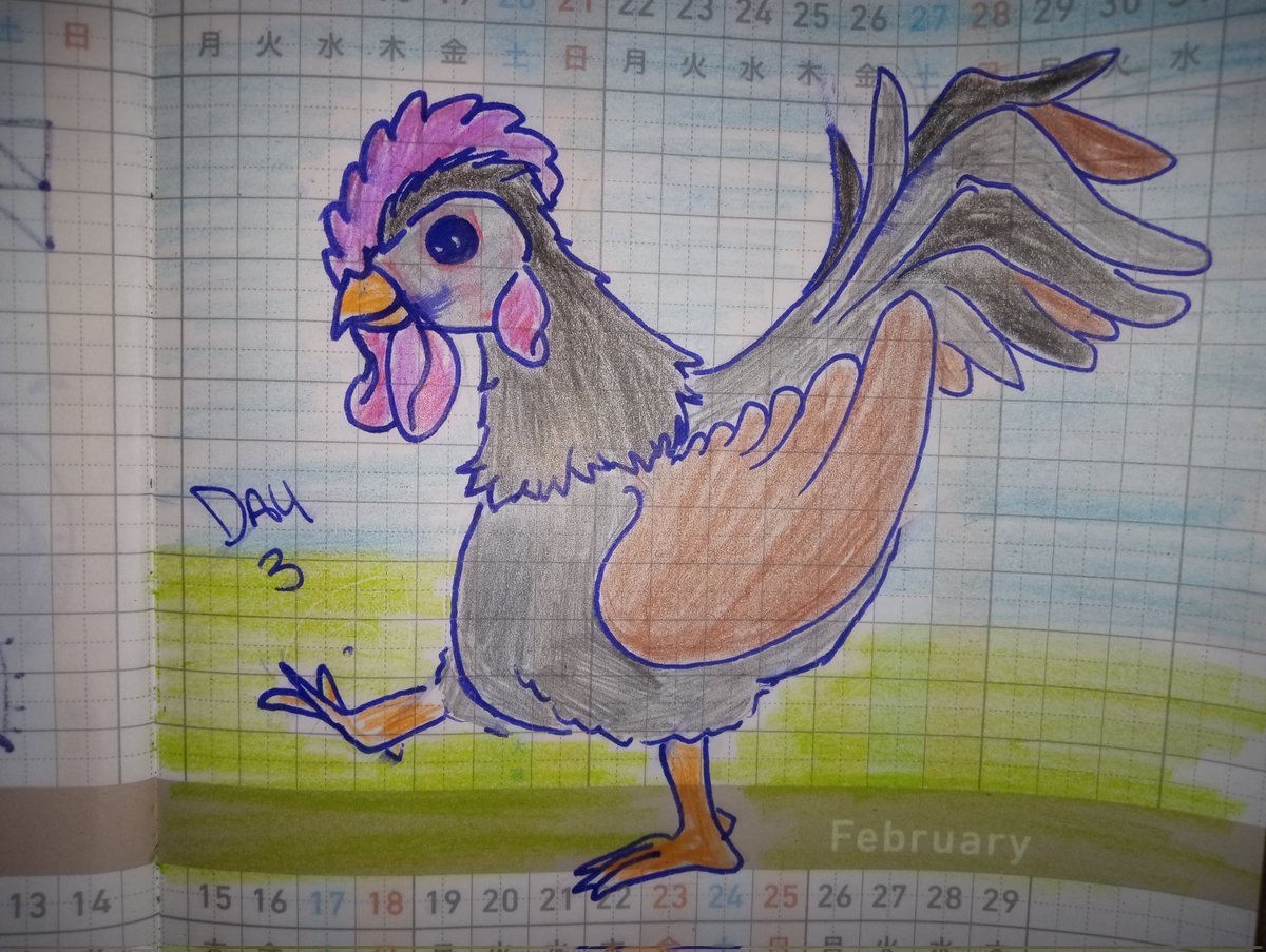 Day 3 of my 100 day challenge. 

Take a look at this bird!