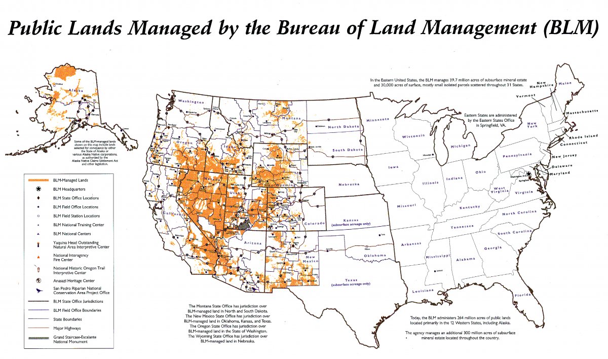 @actionxander Here is the true story of the 'BLM'. Cattle owners used to be able to feed their cows by letting them graze on pretty much useless, nonarable, waterless land, they ate grass on land nobody owned or wanted to own. The cattle business was all mostly cash, the government wasn't
