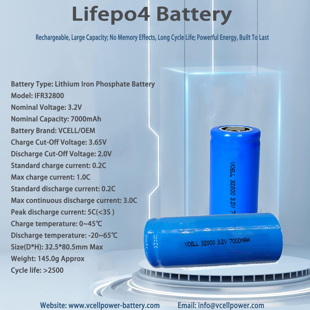 🔋3.2v 7000mAh lifepo4 battery, Large capacity, high quality and competitive price, welcome to inquiry~

#lifepo4battery #ifr32800 #batterypack #diyproject #batteryfactory #streetlights #backuppower #Electricvehicle #golftrolley #wheelchairs #energystorage