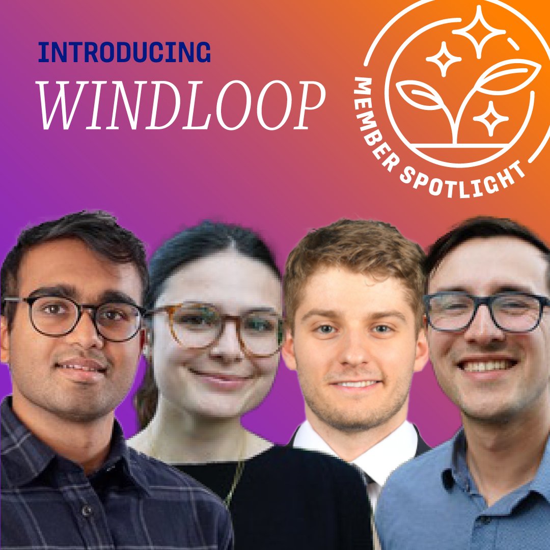 Welcoming new ClimateHaven member, WindLoop!

Founded by Shubh Jain, Courtney Megerian, & Dylan Judd, WindLoop is establishing a circular economy for the domestic wind energy industry by developing a solution to recycle wind turbine blades & recover over 95% of the materials.