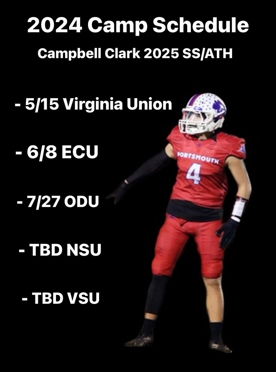 🚨Camp Schedule🚨 Lets work!!! 
<a href="/hypefactory757/">HYPE Factory 757</a> <a href="/ClassicEas/">E.A.G. (Elite Athletic Group)</a>